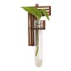 Home Ornaments Hydroponic Planter Shelf Wooden Wall Decoration Wall Mounted Planter  Plant Lover