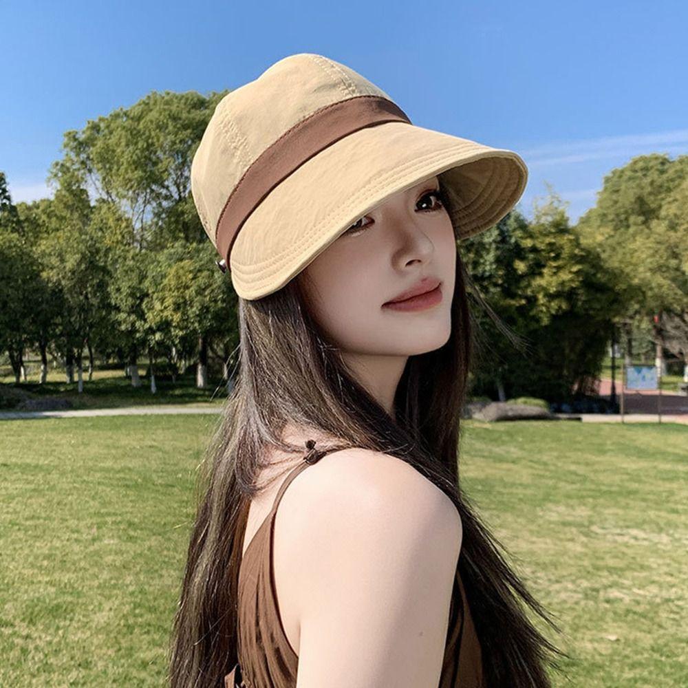 Quick-dry Fisherman Hat UFP 50+ Sunscreen Cap Casual Wide Brim Bucket Cap  Outdoor