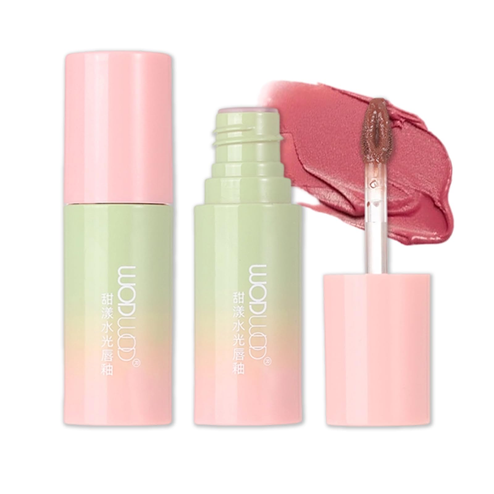 

Wirwody Matte Lip Tint - Highly pigmented, moisturizing, long-lasting, with a soft texture and a soft brush. 6 shades of natural matte finish,