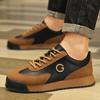 Men'S Shoes  Autumn New Casual Sports Thick Soled Men'S Trendy Versatile Fashion Low Top Board Shoes Black Brown Size(39-45)