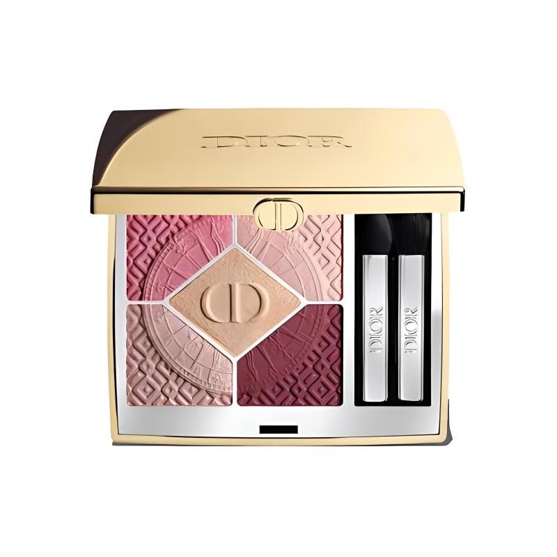 

DIOR 2024 Christmas limited edition stunning five-color eye shadow, silky and delicate, long-lasting and easy to color, matte and fine shimmer #643 белый