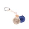 Blumen Quaste Kugel Taschenanhänger Schlüsselanhänger Lederanhänger Luxus Einfach All-Matching Taschen Dekoration Zubehör