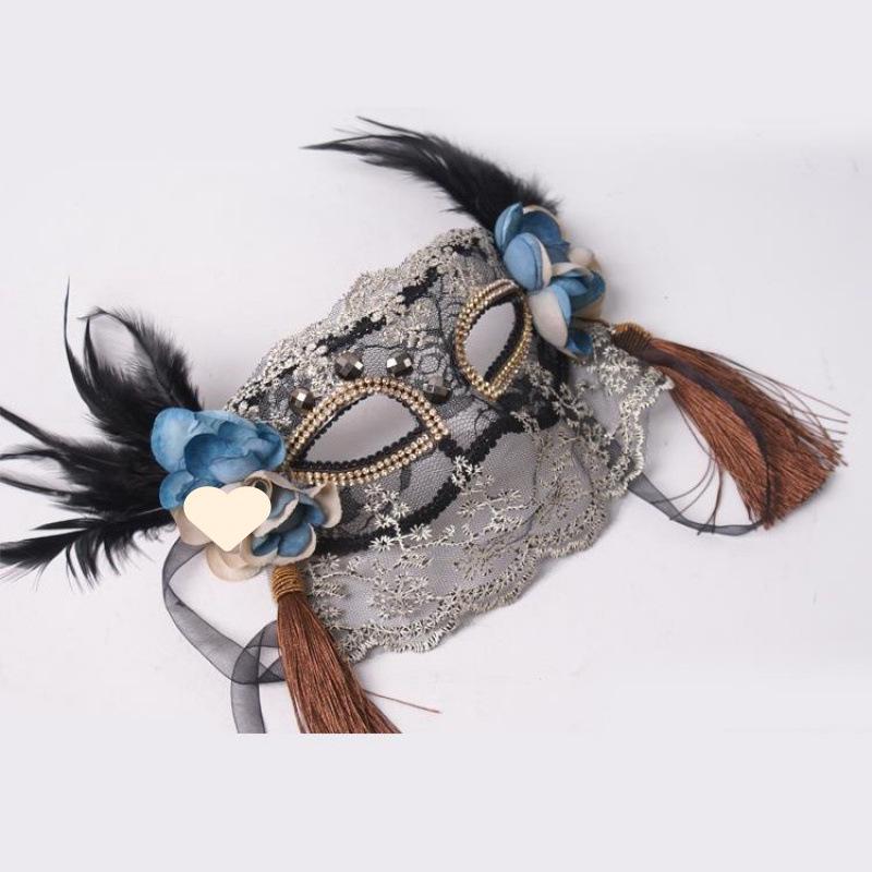 Halloween Gold Full Face Mask: Mysterious Singer Dance Veil for Adults