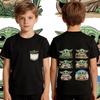 Boys Star Wars Yoda Tshirt Cotton Casual Kids T Shirt Toddler Short Sleeve Summer Clothing for Child