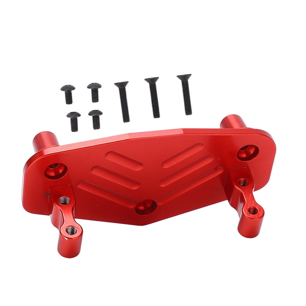 Aluminum Alloy Steering Servo Mount Bracket Base for 1 8 Losi LMT Truck Modification PartsRed