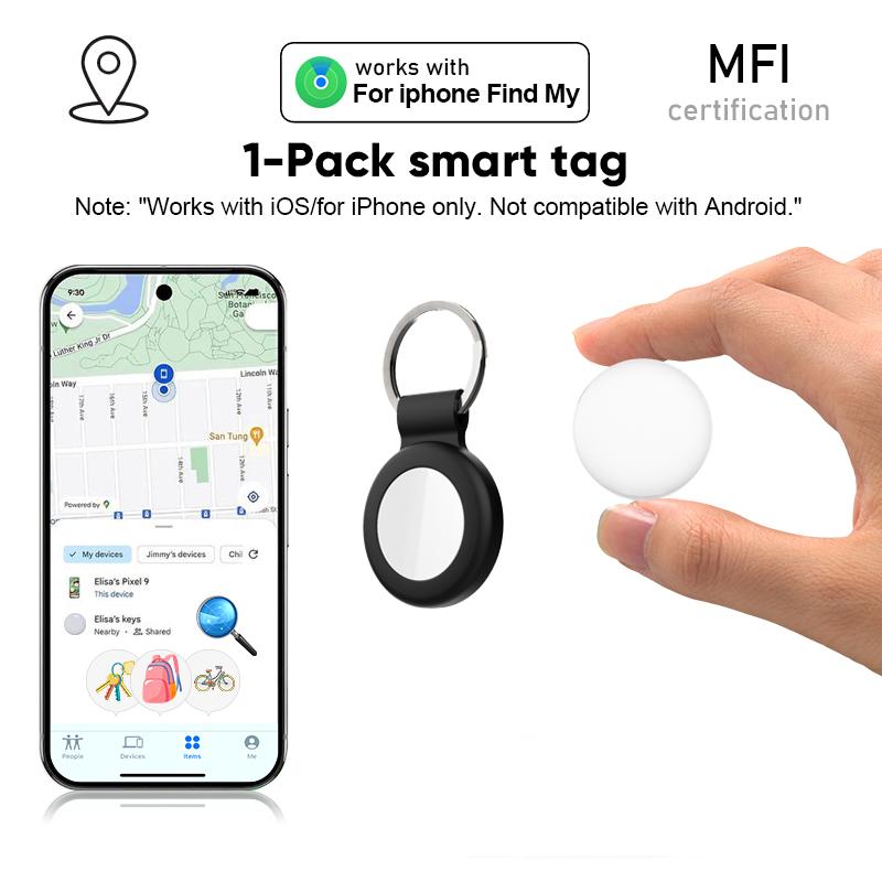 Anti-lose Tracker for Apple Airtag Replacemen Via Find My Bluetooth GPS Tracker For Luggage IOS MFi Key Finder