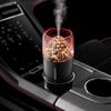Volcano USB Mini Air Humidifier Car Mist Spray Maker Aroma Essential Oil Diffuser Purifier Colorful Night Light for Home Bedroom