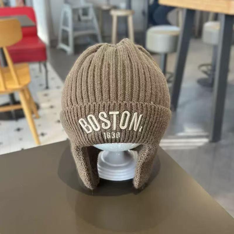 2025 Autumn/Winter Unisex Korean Knit Wool Hat for Kids and Babies - Warm, Trendy Pullover Design