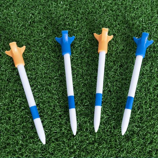 15Pcs 84MM Golf Tee Sharp Tip Plastic Golf Ball Holder Golf Training Aid Driving Range Indoor Outdoor Golf Spike Set Golf Accessories Golfer Gifts