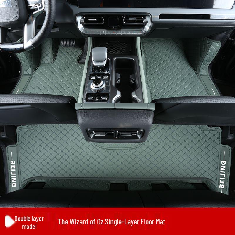 Beijing BJ40 Foot Mats: Fully Enclosed, 26 Models, Range-Extended Edition, New Car Accessories