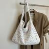 New Fashion Flower Women's Bag Casual Large Capacity Shoulder Crossbody Bag Fresh Tote Travel Bag