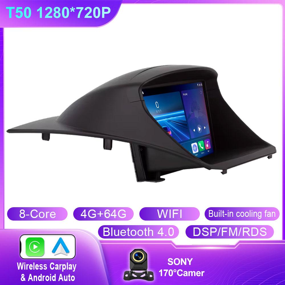 Car Radio Carplay For Ford Fiesta Mk 6 2008 - 2019 Android Multimedia Video Player touch screen Auto Stereo Navigation GPS Auto
