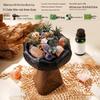 Wilderness Secret Scented Stone Diffuser Gift Set - Indoor Flameless Aroma Ornament for Holidays and Parties
