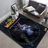 3D W-World Of W-warcraft Video Game Art Carpet Rug Art for Room Decor Home Sofa Halloween Gifts Game Area Rug Non-slip Floor Mat