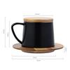 1Set Lid Coffee Mug Ceramic Simple Practical Creative Cup for Daily Use Breakfast Tea Drink Cup Ceramic Mug