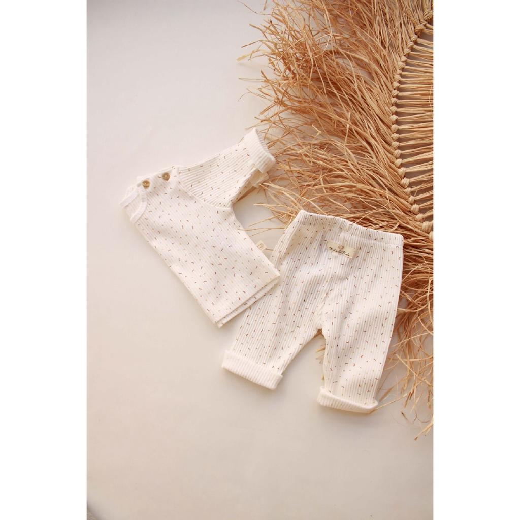 Set de sus pentru bebeluși colorat