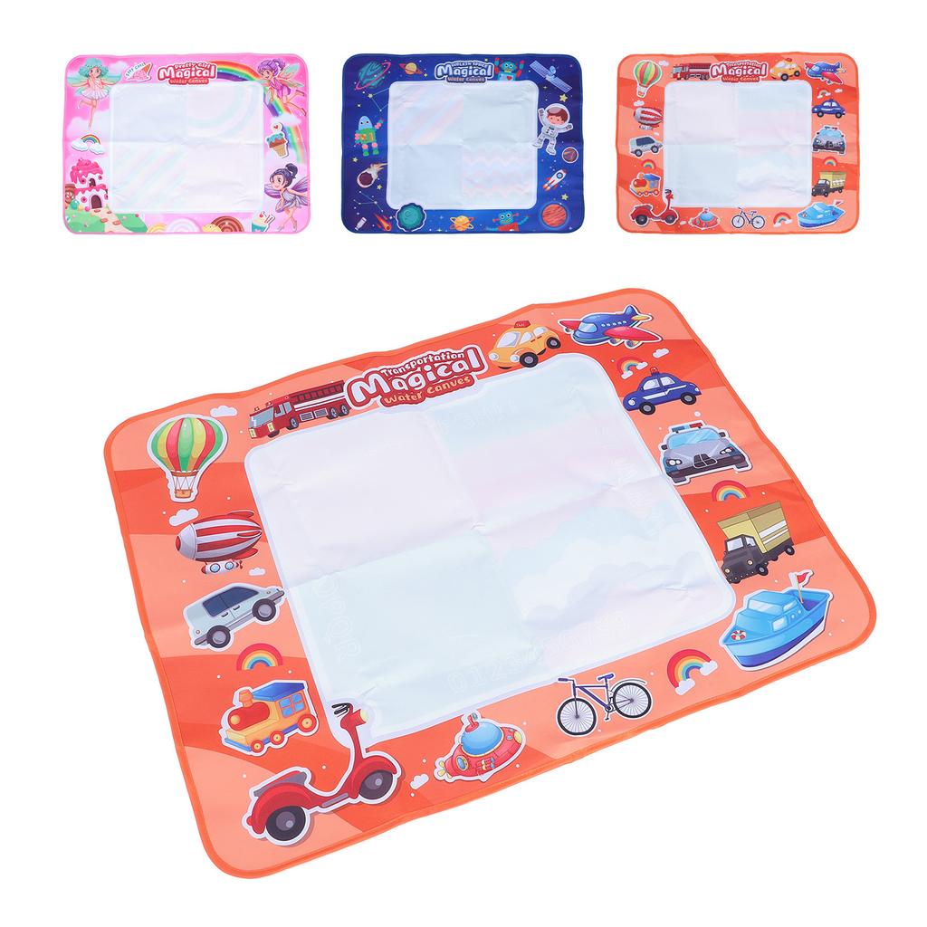 Barn Tidlig Læring Vannlerret Stort Gjenbrukbart Vaskbart Barn Vann Doodlekart for Hjem Utendørs