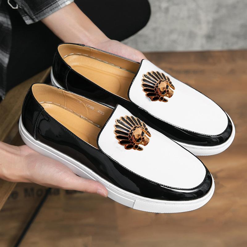 

Fashion Plus size 48 men s business office casual for formal wear breathable loafers casual soft-soled shoes 47 38 чёрный