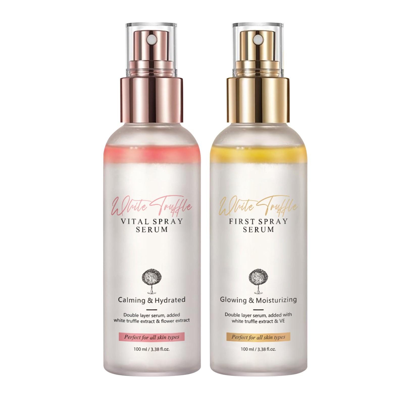 

Facial Moisturizing Serum Spray Nourishing Serum Improves Dry And Skin, Hydrating Serum,100ml*2 One Size белый