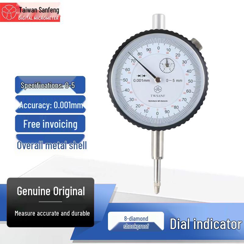 High-Precision Digital Dial Indicator and Magnetic Base Set