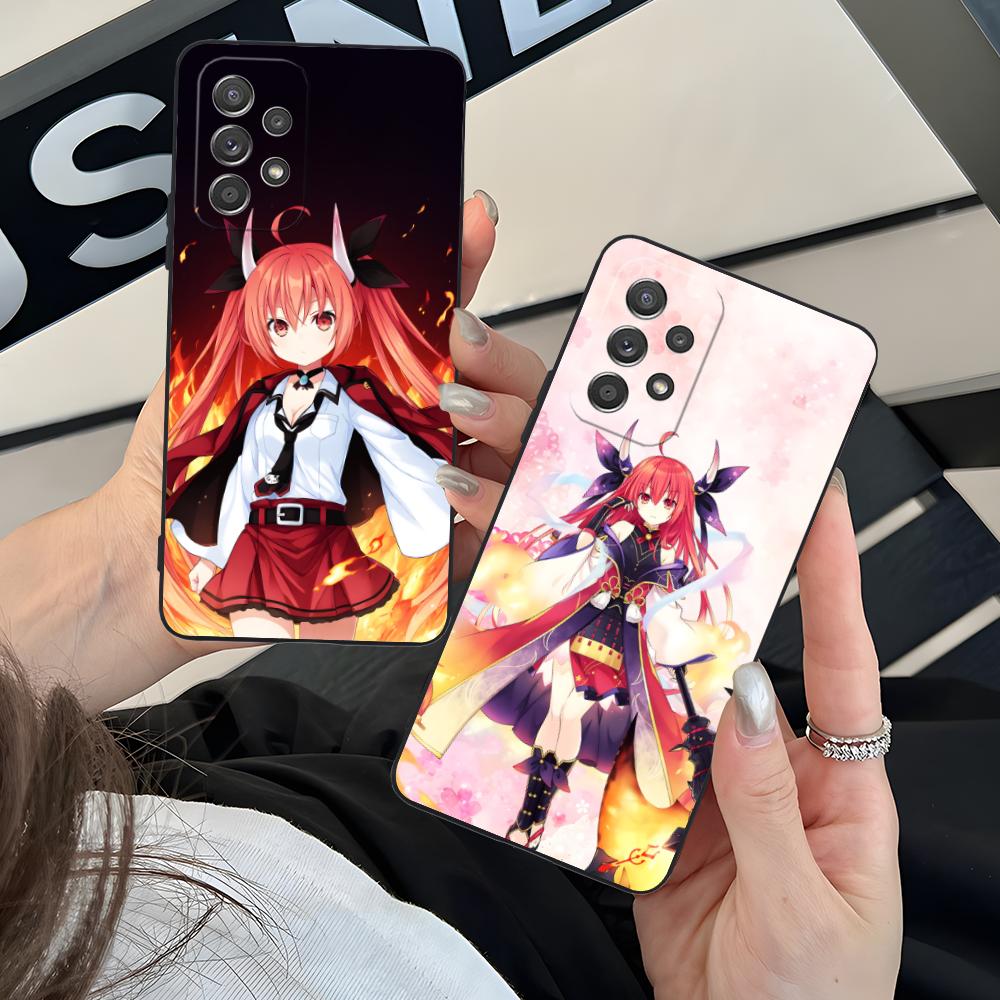 Date a Live Kotori Itsuka Matte TPU Mobile Phone Case for Samsung Galaxy M55 54 42 35 34 33 32 23 22 15 14 13 12 F55 5G Cover