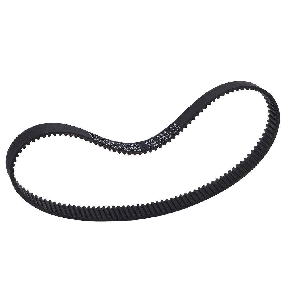 16T 8mm Drive Belt Rubber Synchronous Belt Durable Closed Loop Pulley Belt E-Bike Scooter