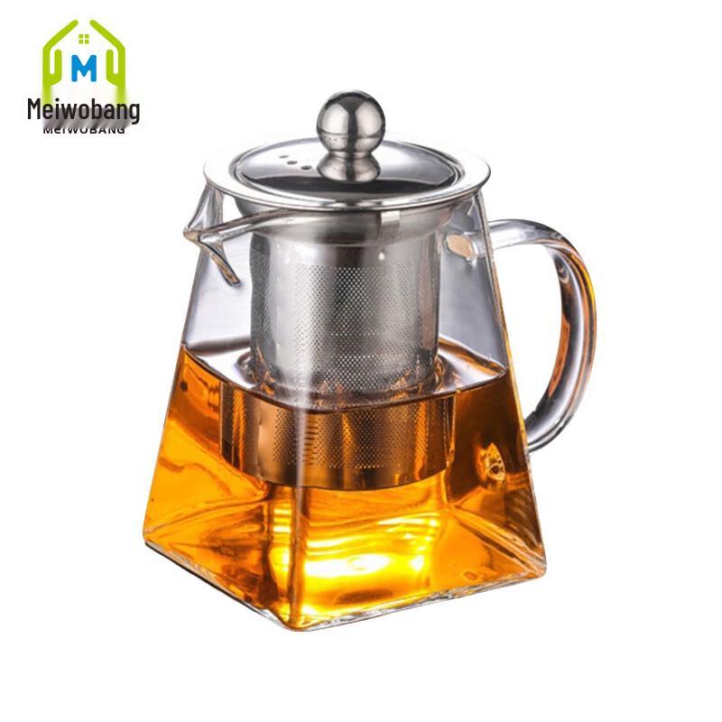 Meiwo Bang Square Glass Teapot