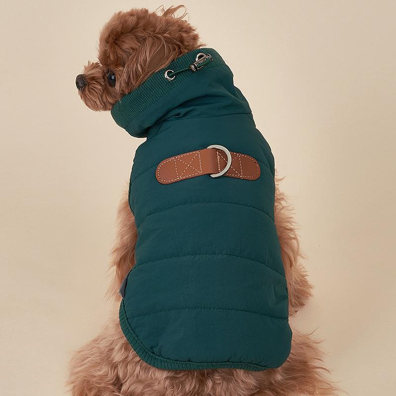 Winter Dog Clothes Warm Thermal Cotton Pet Coat Small Dogs Clothing Teddy Pomeranian Corgi Puppy Jacket Cold Weather Apparel