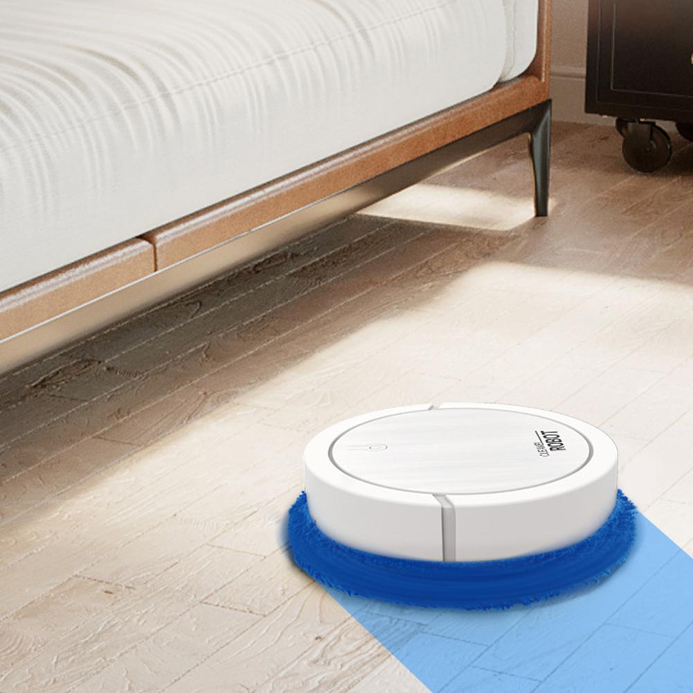 Home Mopping Machine USB Rechargeable Wireless Floor Machine Dry and Wet Mopping for Daily Cleaning Pet Hair Dirty Footprints