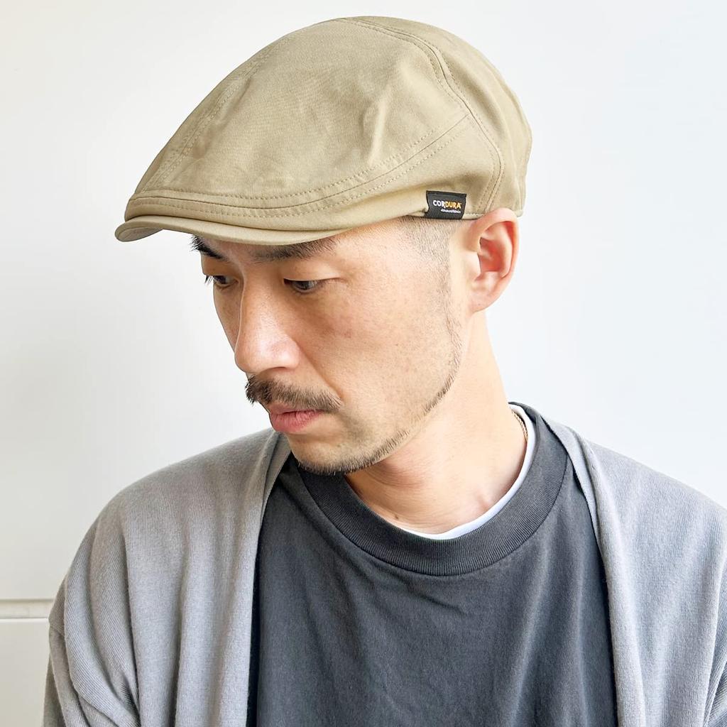 Basic Enchi Hunting Cap Cordura Chino Deodorant Antibacterial Washable Durable Lightweight Unisex Light Beige