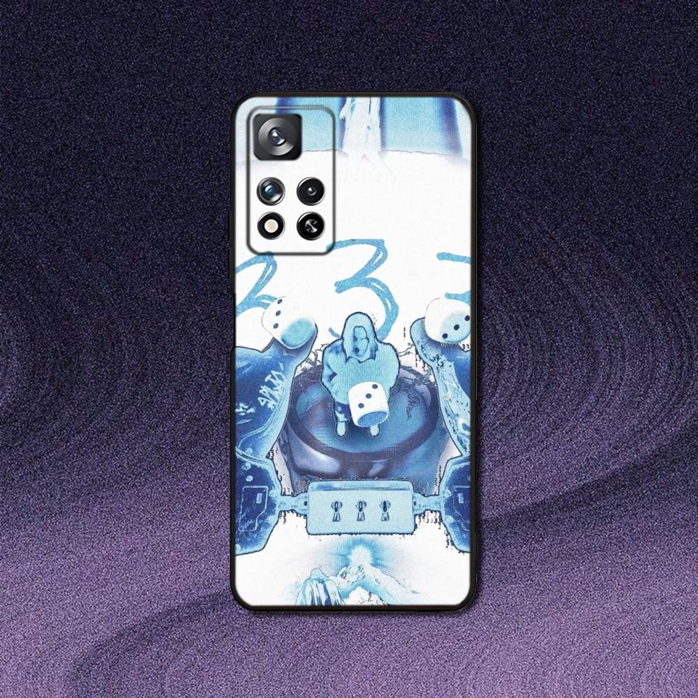 M-Matue 333 Rapper Phone Case For Samsung S 25,24,23,22,30,21,10,9,Ultra,Plus,Lite,FE,4,5G Black Soft Case
