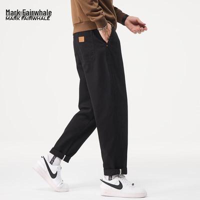 Mark Fairwhale Men's Straight-Leg Casual Pants