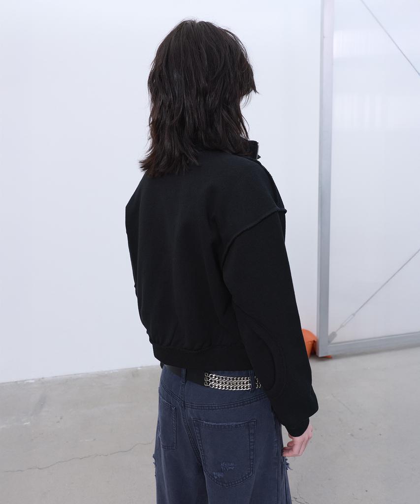 Lcdc™ Structured Zip-Up Jacket (Black)