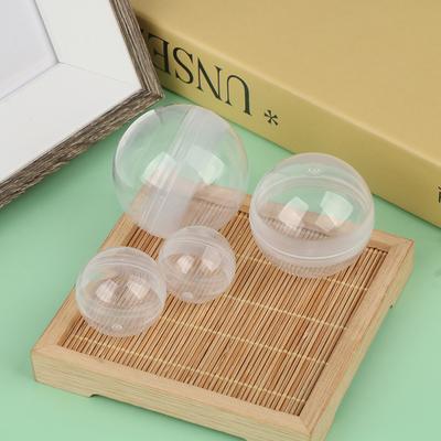 50Pcs Clear Capsule Toy Surprise Ball Tiny Container
