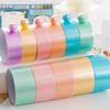 3.6/4.8cm Macaron Color Pressure Relief Sticky Ball Tapes Kids Fun Sticker Ledger Tape Toys DIY Craft Brushed Water Balloon Tape