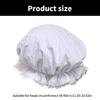 Women Lace Brim Caps Perfect for Theme Party Dress Maid Cosplay Props White Hat Nurse Headdress Maid Cosplay Props