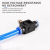 Pneumatic Airflow Regulator 4mm 6mm 8mm 10mm 12mm OD Hose Tube Gas Flow Adjust Valve Connector Fitting Air Speed Controller Ventilation Valves 4