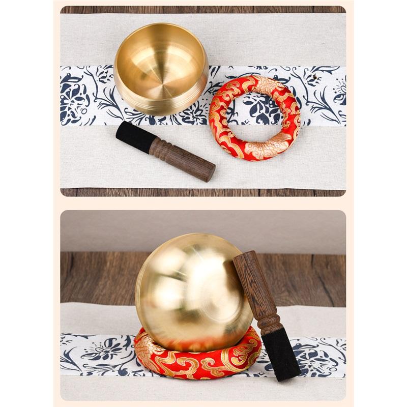 Misa Sanskrycka Nepal Tybet Budda Tybetańska Misa Śpiewająca Joga Medytacja Misa do Śpiewania Mosiężny Dzwonek Terapia Muzyką