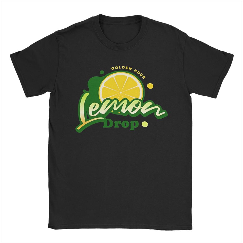 Graphic Printed Ateezed Lemon Drop 2025 Pop Music T Shirt for Men Women  100% Cotton Tee Shirt Short Sleeve Tops