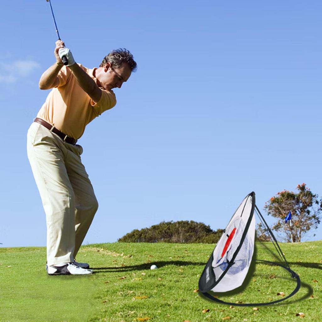 Golf Swing Trainer Chipping Net Golf Training Aids Backyard Golf Nets Golf Netting Set, Golf Accessories