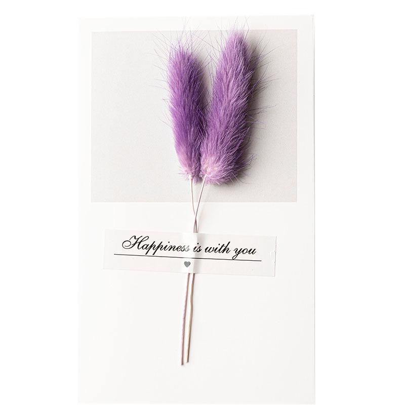 All-Occasion Dried Flower Greeting Cards: Christmas, New Year's, Birthday, Teacher's Day, Graduation, Valentine's Day, and Thank You Cards