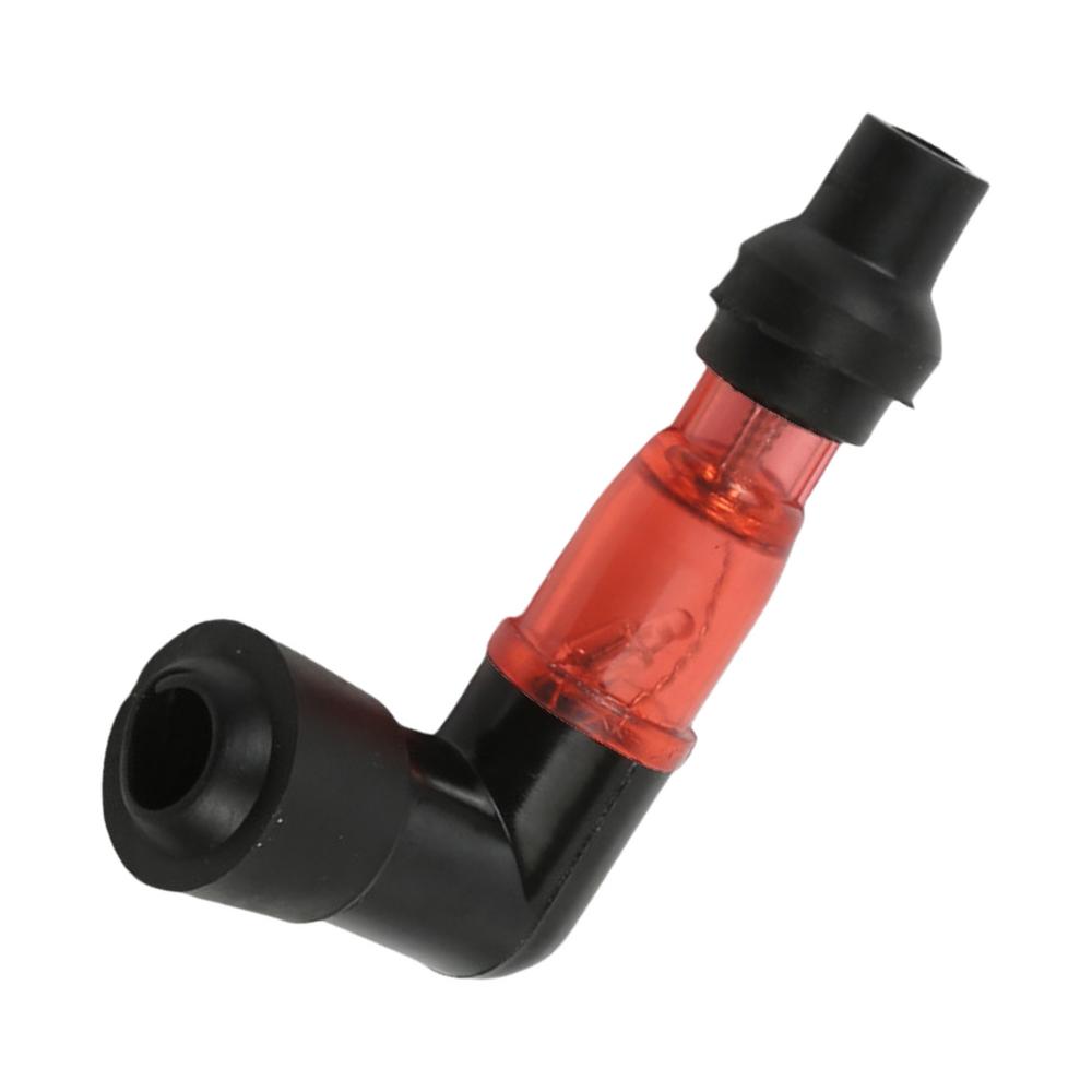 Universal Motorcycle Flash Spark Plug Cap Motorcycle Ignition Spark Plug Cap Elbow Flashing Spark Plug Cap For Motorbike