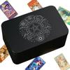 Tarot Card Case Holder, Tarot Card Holder - Card Storage Box, Portable Tarot Card Holder Box for Tarot Cards and Game Cards