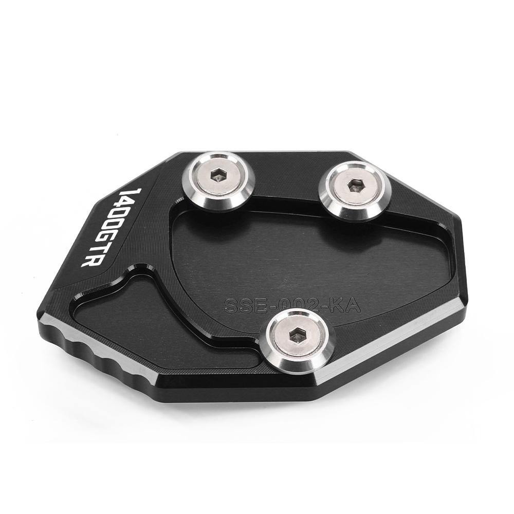 Motorcycle ZX 14 14R ZZR GTR 1400 Side Stand Enlarger Sled For KAWASAKI Ninja ZX14R ZX14 ZZR1400 GTR1400/Concours 14 2012~