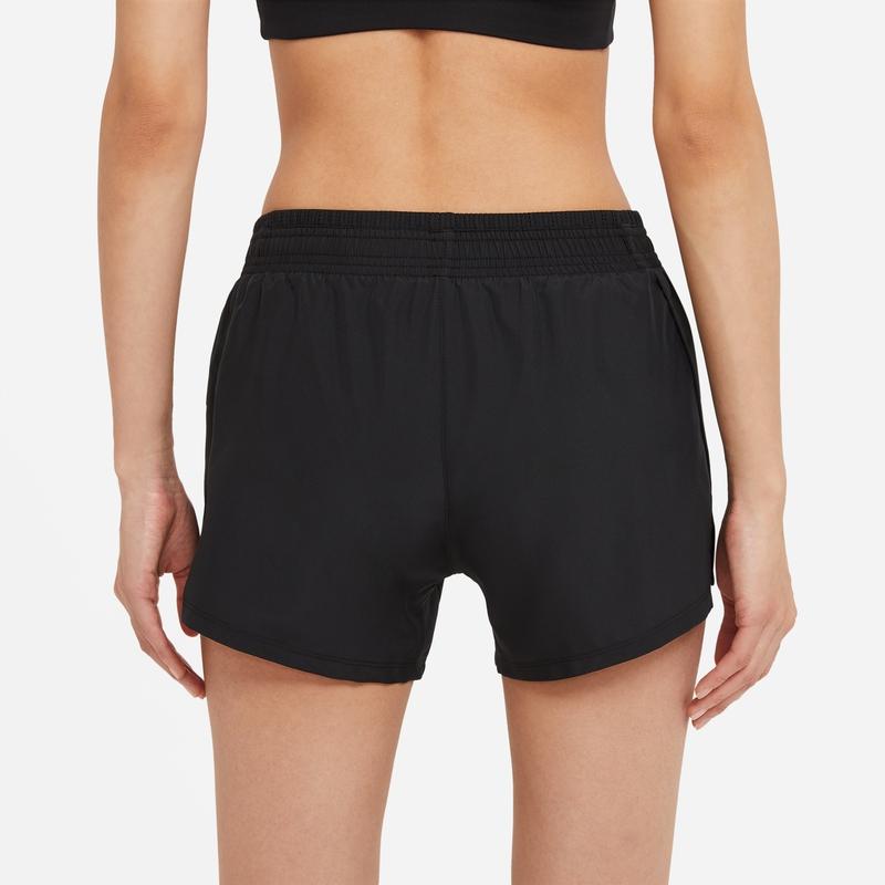 Nike Sports Shorts Women's Black Moderate Knitted Shorts CZ9316-010