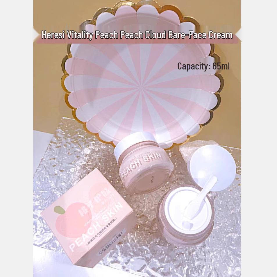 Heresi Vitality Peach Cloud Bare Skin Brightening & Moisturizing Cream 65ML Vitality Peach Cloud Bare Skin Cream 65ML