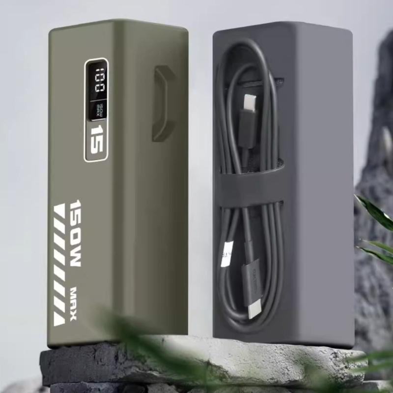 Portables Silicone Carrying Case Protective Storage Bag for No. 15 150W Power Banks, Case Only