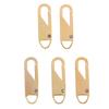 5 Pack Universal Zipper Puller Removable Metal Zipper Slider Repair Kit