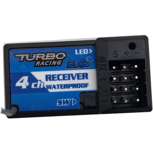 UltraPower TURBO RACING 4-Channel Waterproof 2.4GHz Radio (RX41)