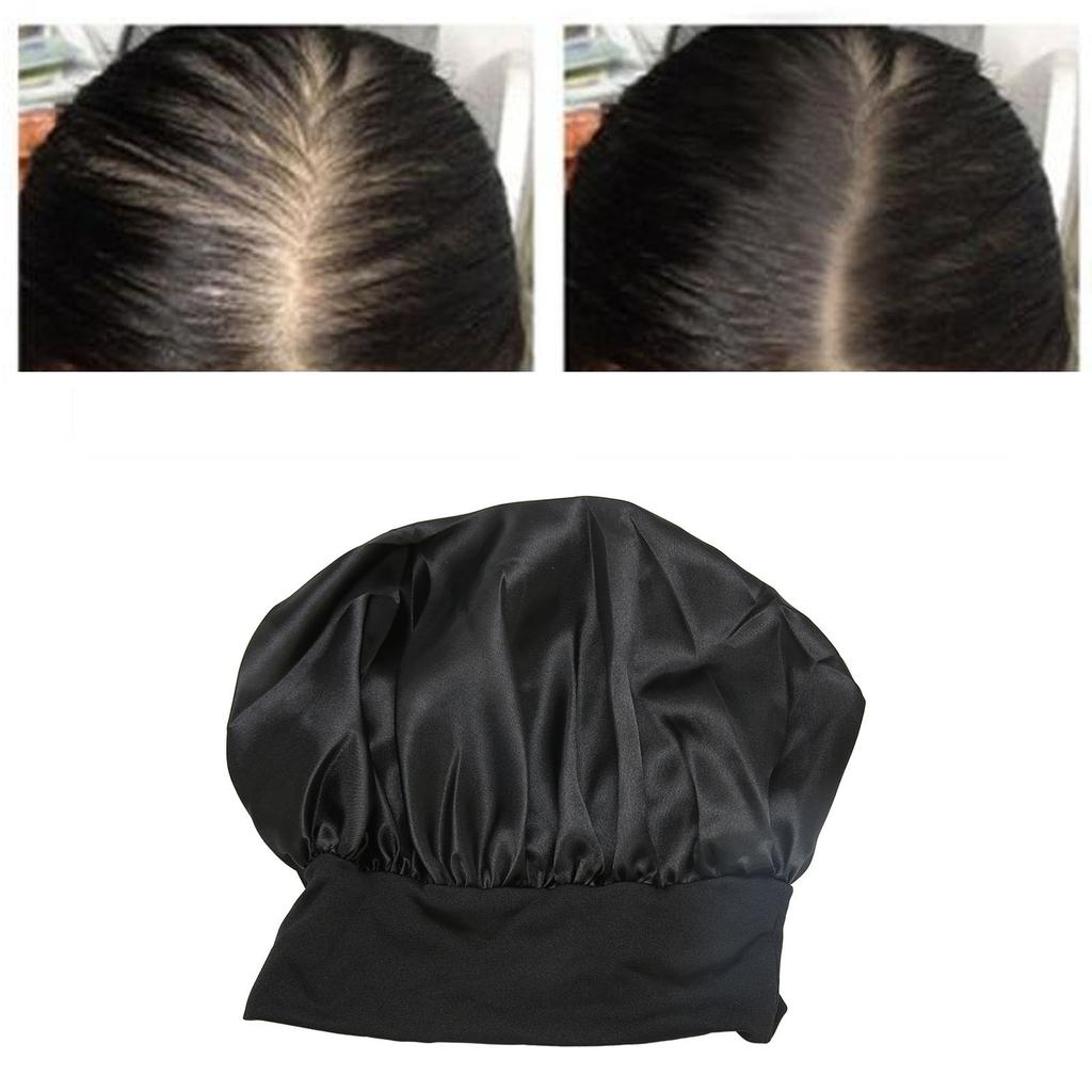 Silk Hair Bonnet Hair Cap Silk Fabric Wide Band Satin Bonnet Breathable Headband Bonnets Wide Band Satin Bonnets